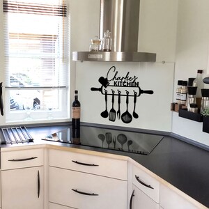 Personalized Sign for Kitchen, Custom Kitchen Metal Sign With Led ...