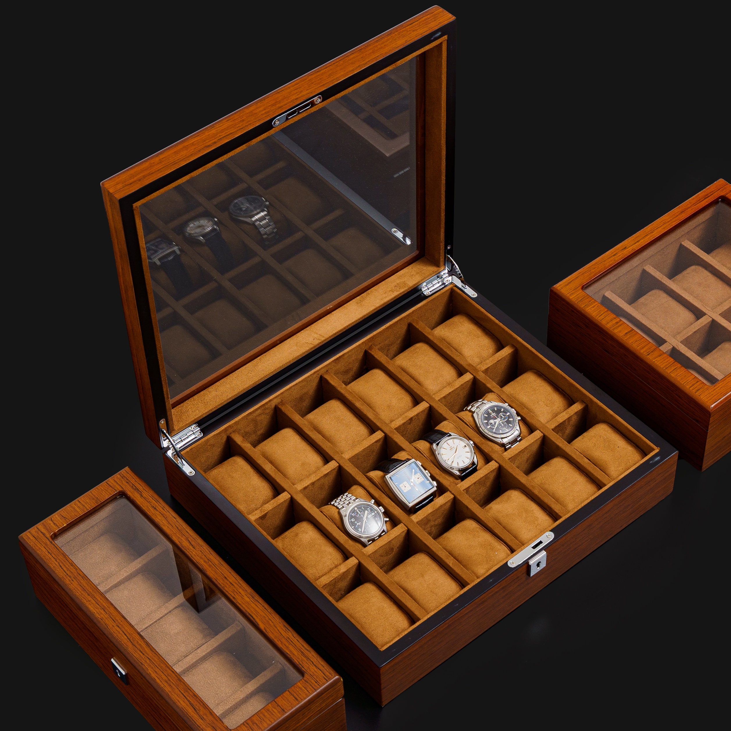 Father's Day Gift: Luxury Wooden Watch Box Mens Premium -  Norway