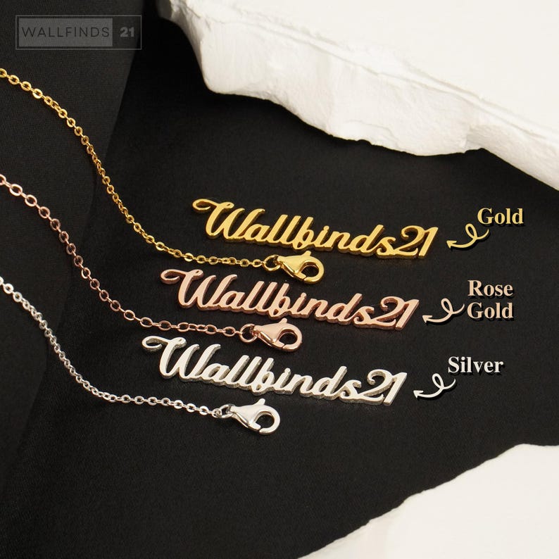 Personalisierte Monogramm-Halskette mit ineinandergreifenden Buchstaben, Anhänger mit individuellem Anfangsbuchstaben, Schmuck mit zwei Buchstaben, Geschenkidee für Paare Bild 3
