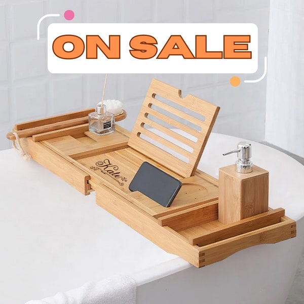 Bathtub Caddy Tray Etsy