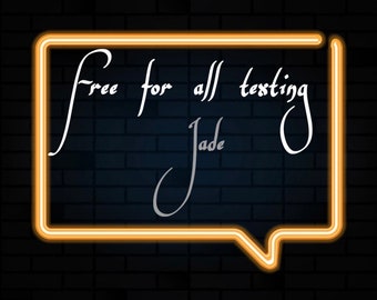 Texting Free For All 1 week RP {Jade}