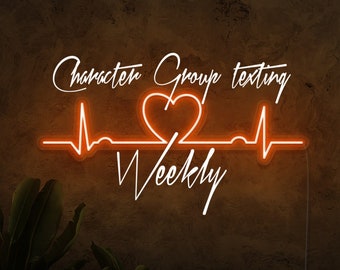 Group Character Texting {1 week}