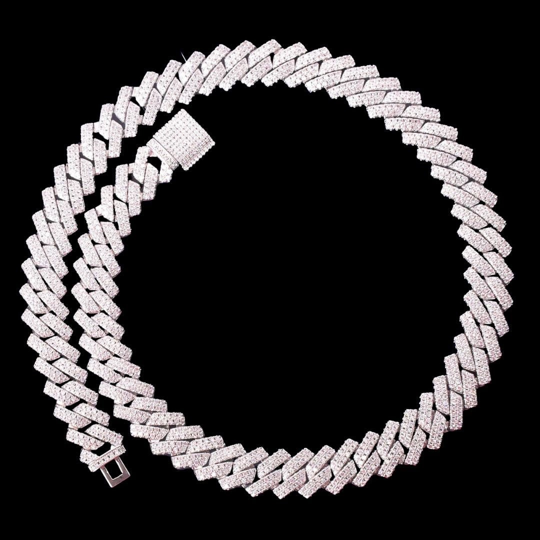 Iced diamond chain sale