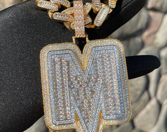 Iced Out Pendant - Etsy