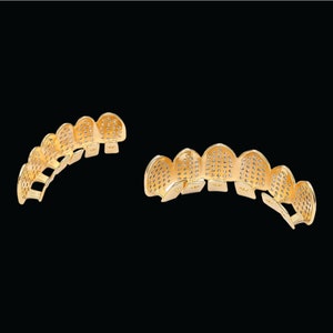 thumbnail image 2 of 14K & 22K Gold Plated Hip Hop Necklaces & Grillz For Men – Various Styles By Depot88 2 of 4
