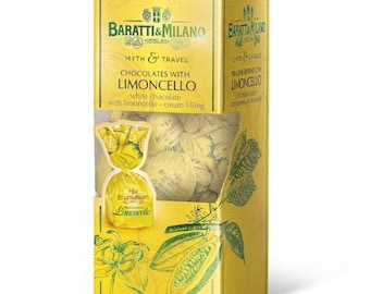 Premium Limoncello White Chocolate Praline Travel Box 150g