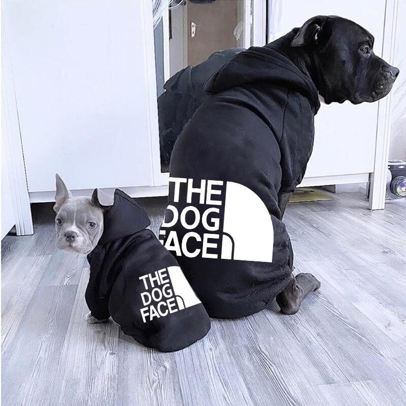 Dog Hoodie North Face Inspired Dog 
