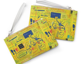 Basquiat Clutch Bag