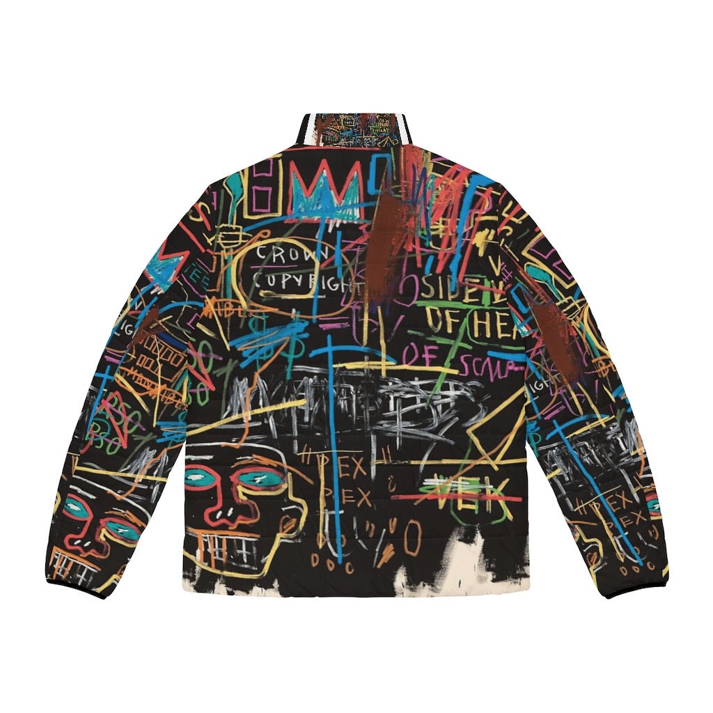 Basquiat Puffer Jacket AOP - Etsy