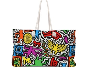 Keith Haring Weekender Bag