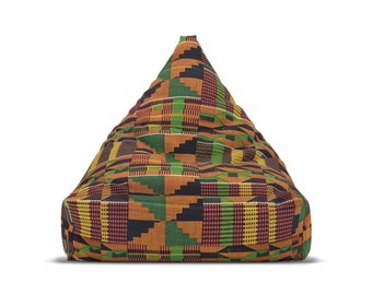 Kente Cloth African Bag Chair Cover