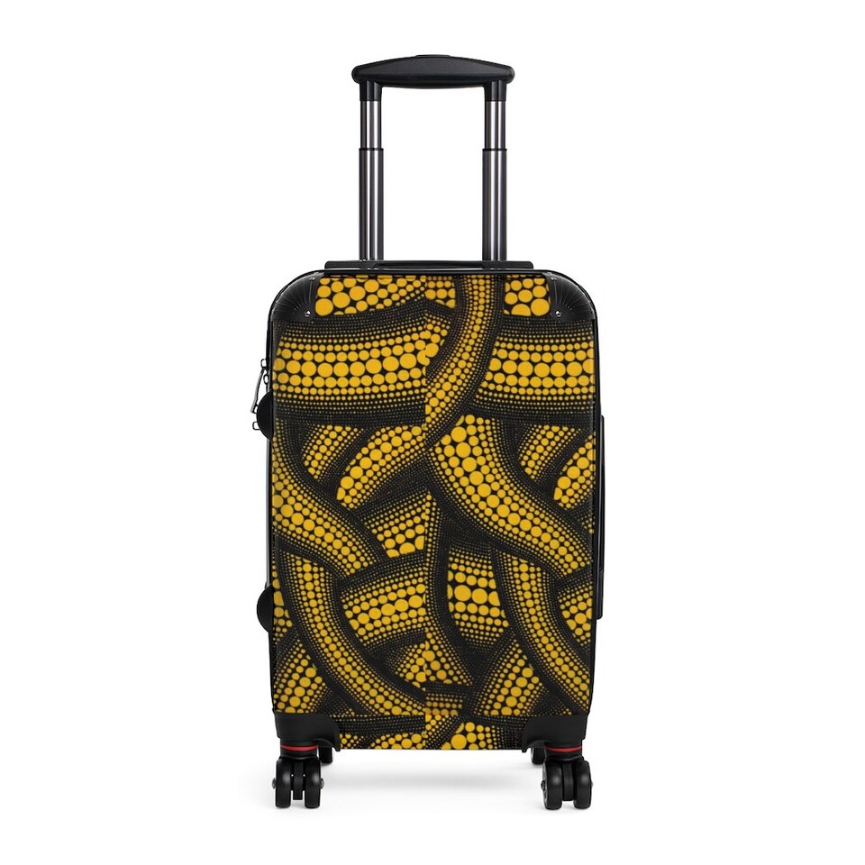 Discover Yayoi Kusama Inspired Carry On Suitcase