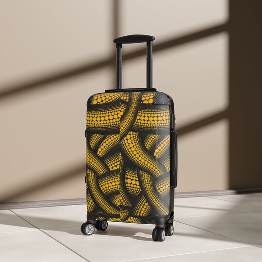 Disover Yayoi Kusama Inspired Carry On Suitcase