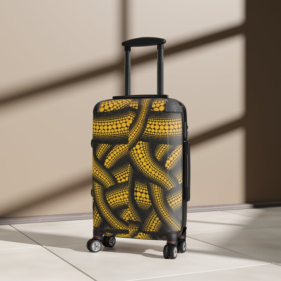 Discover Yayoi Kusama Inspired Carry On Suitcase