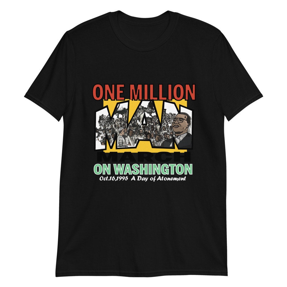 Vintage One Million Man March Tshirt Etsy