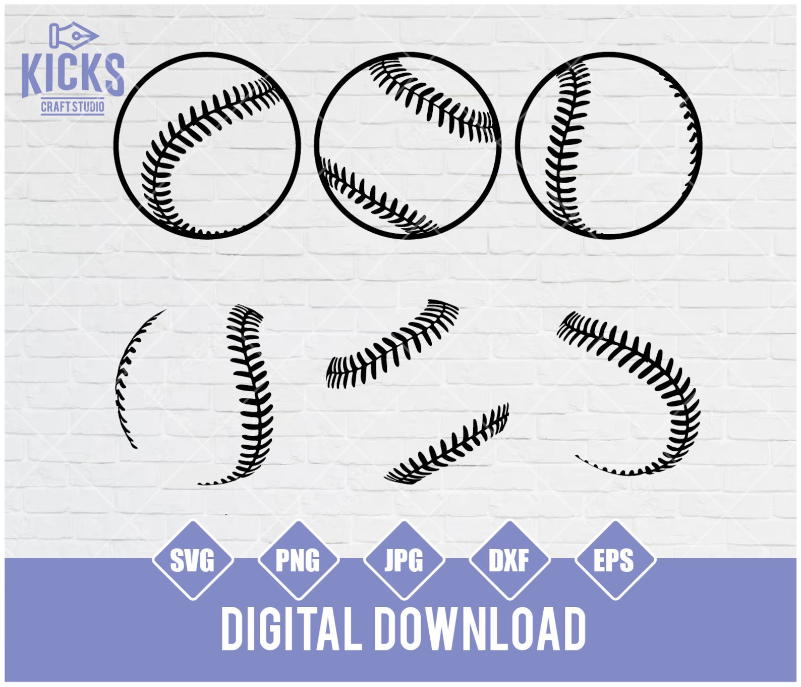 Baseball Outline Svg, Baseball Svg, Baseball Outline Cut File, Baseball