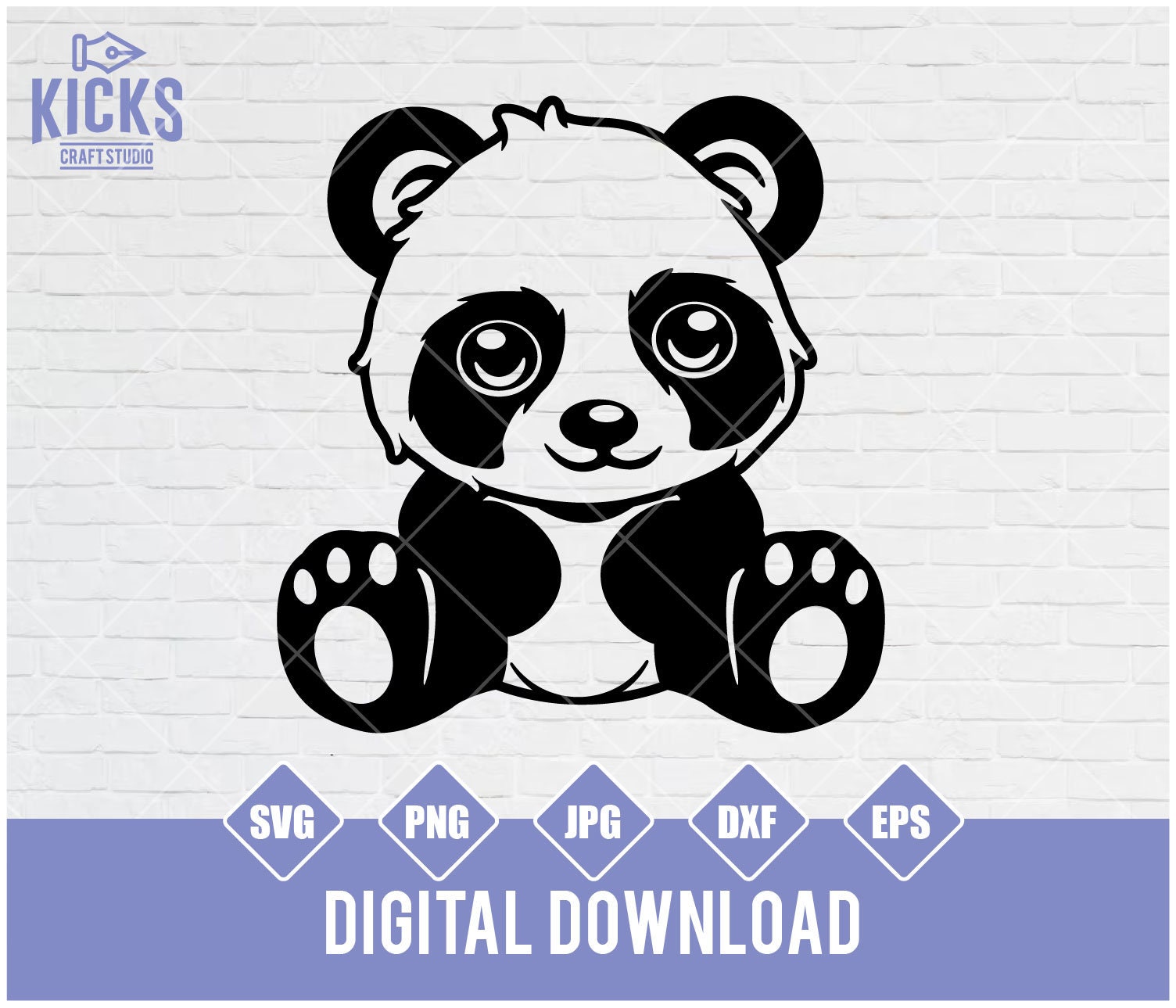 Cute Panda Svg,panda Svg, Panda Cut File, Panda Head Svg,panda Monogram ...