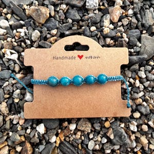 Blue Apatite Electric Blue Bracelet