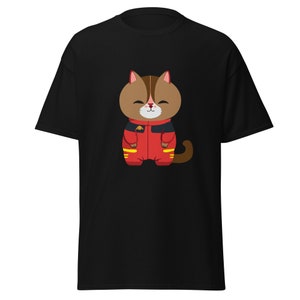 F1 geïnspireerd kattenshirt, grappige Charles Leclerc