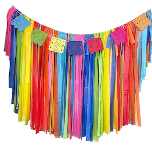 Fiesta Fringe, Cinco De Mayo, Party Fringe, Streamers, Plastic Tablecloth, Flag Tape, Colorful, Bright