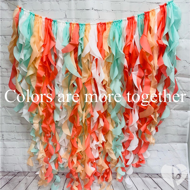 Custom Ruffled Fringe Plastic Tablecloth Fringe Backdrop Etsy