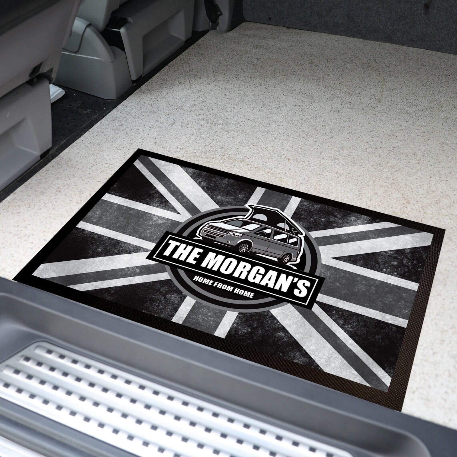 Tappetino Personalizzato Per Camper - Creare Ricordi, Tappetino Per Porta Camper Mobile 44 Cm X 32 Cm - Accessori Va Life / Sottobicchieri Abbinati Disponibili - Italia - Foto 12