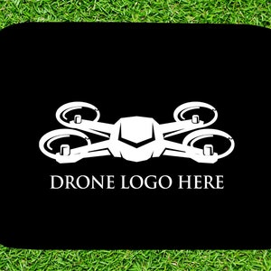 Plataforma de aterrizaje para drones personalizada con su logotipo: tapete portátil para cualquier Drone, DJI Mini 3 Pro, Mavic, DJI FPV, Accesorios para drones - 44 cm x 32 cm