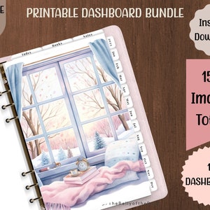 Winter Planer Girl Bundle - 15 Einzigartige Designs in einem Paket