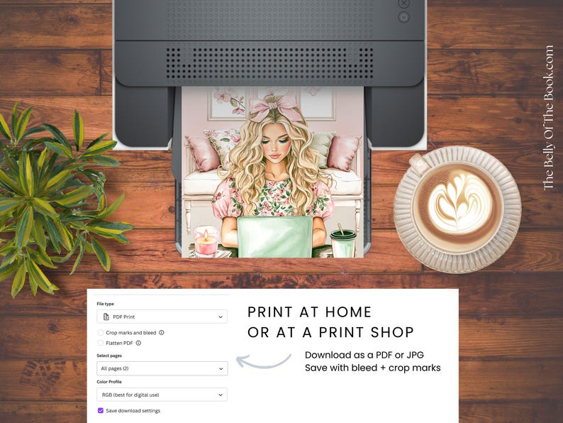 Floral Spring Planner Dashboard Bundle: Multiple Sizes (digital ...