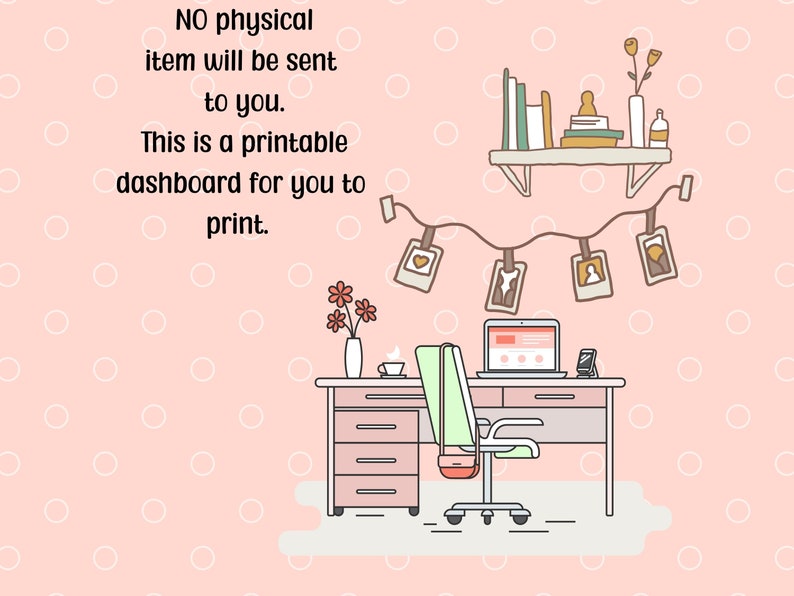 Festive Skeleton Coffee Printable Planner Dashboard - Multiple Sizes ...