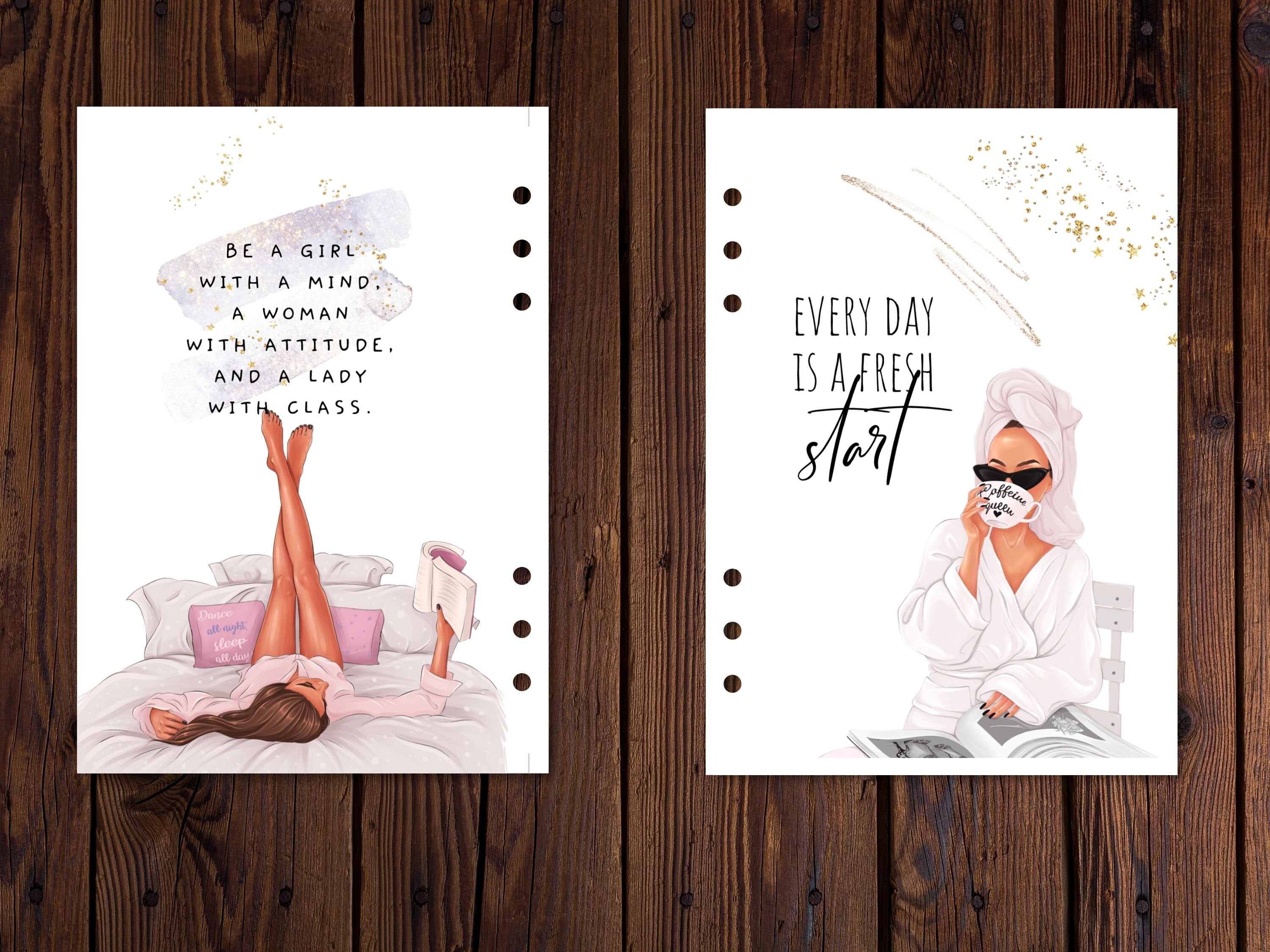 Printable Planner Dashboard Bundle: Inspirational Quotes (PDF Download ...