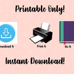 Floral Spring Planner Dashboard Bundle: Multiple Sizes (digital ...