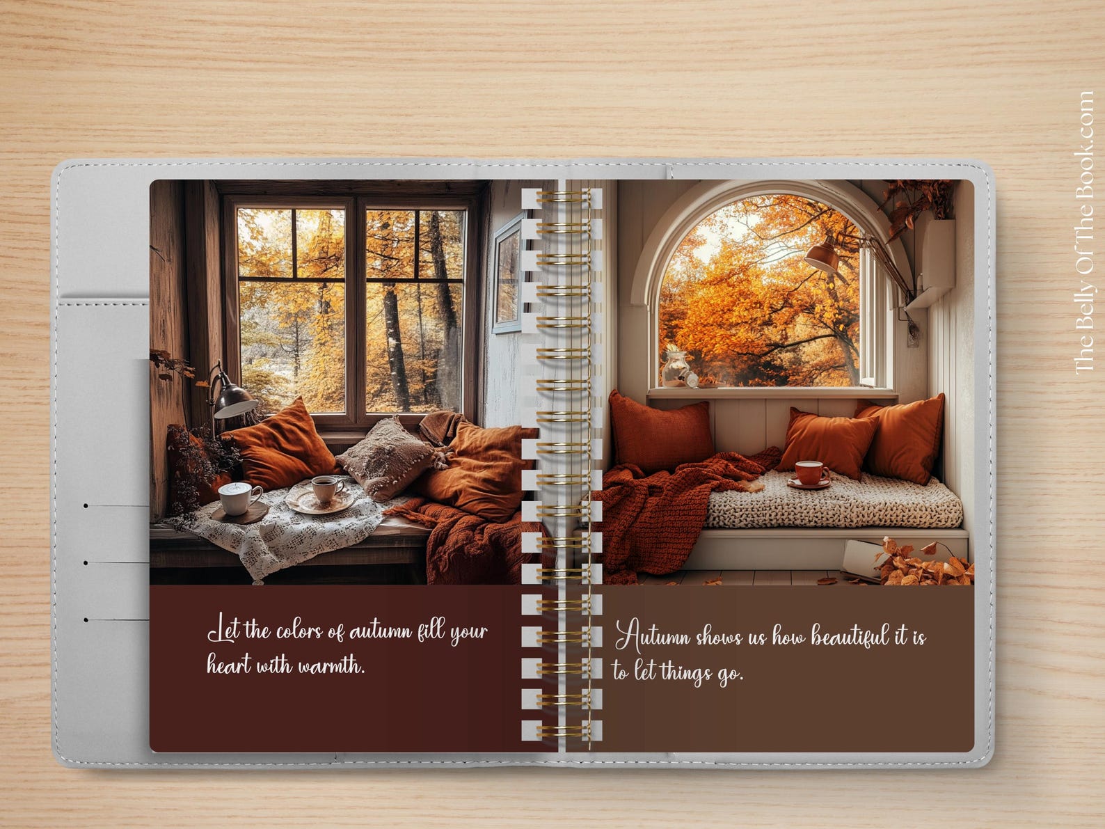 Cozy Autumn Printable Planner Dashboard: Multiple Sizes (digital ...