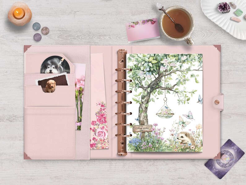 Cottage Garden Daydream Printable Dashboards – Set of 3 - Etsy