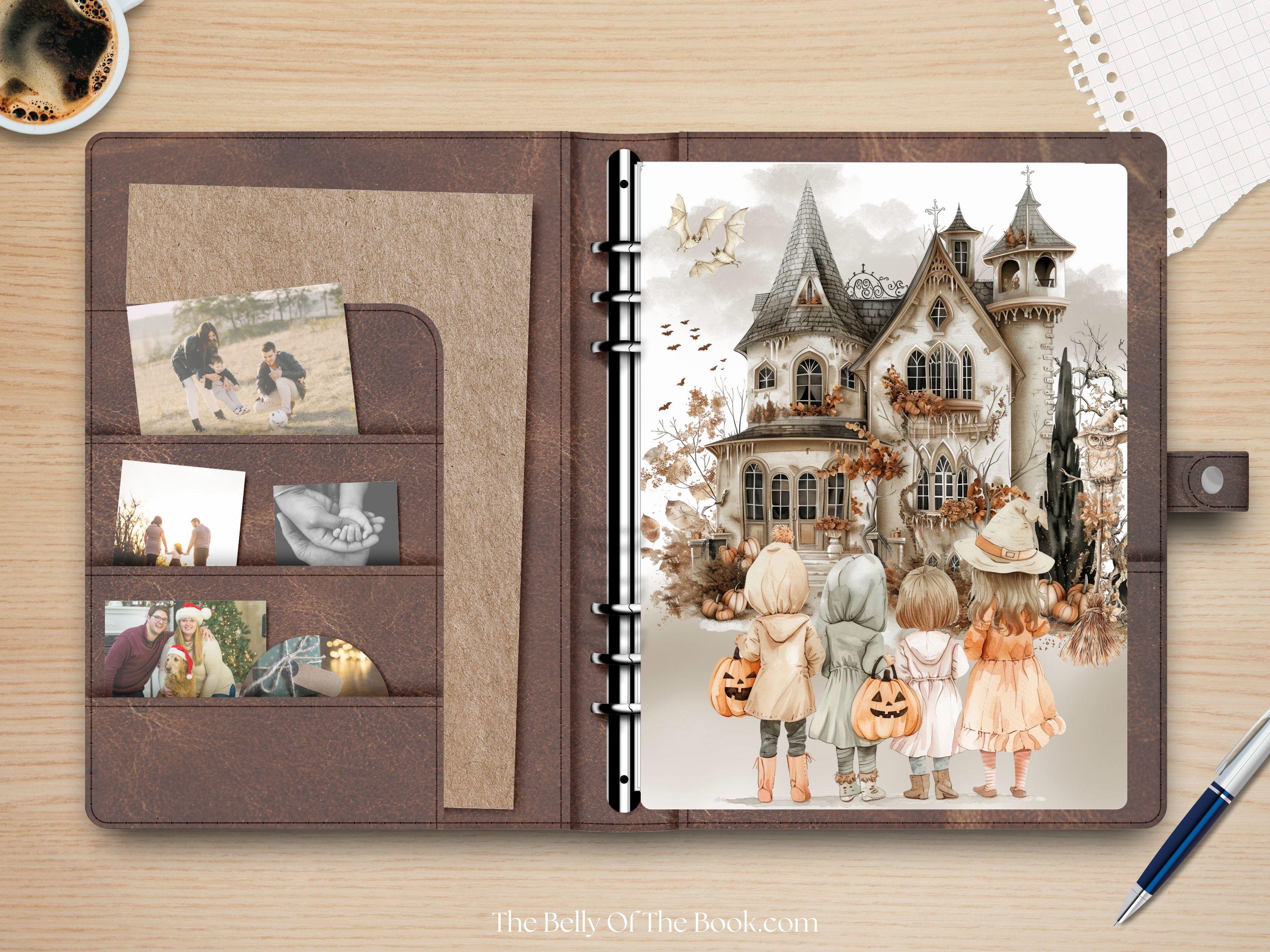 Moonlight Manor Fall Planner Dashboard Set: Cozy Autumn Inserts ...