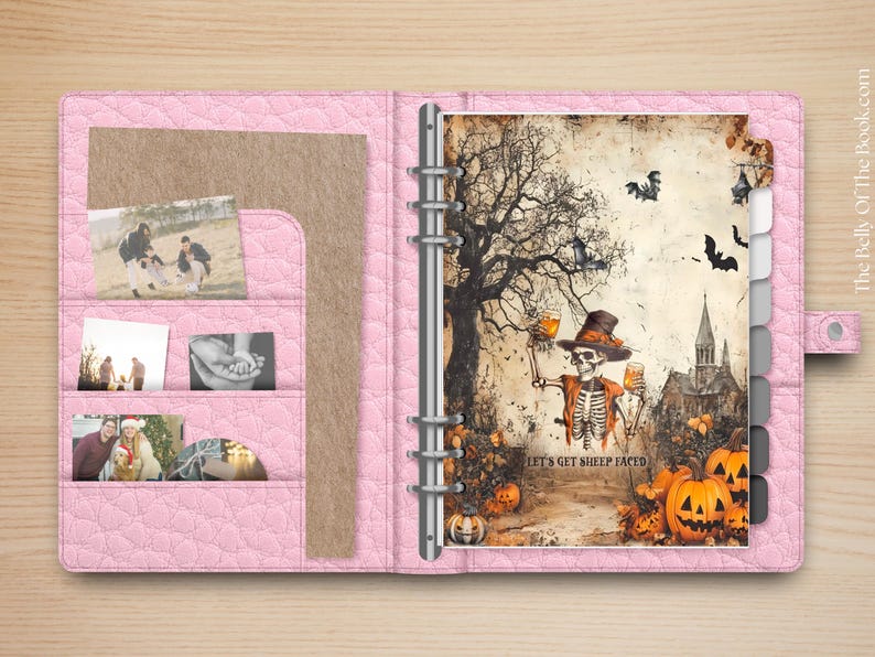 Halloween Printable Planner Dashboard - Instant Download - Let's Get ...