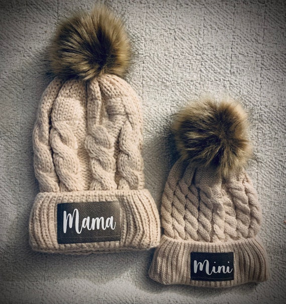 Mama/mini Beanies - Etsy