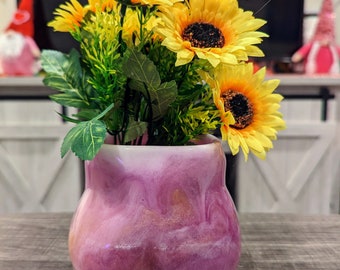 Booty Vase | Female Body Vase | Medium Plant Pot | Makeup Brush Holder | Personalizable