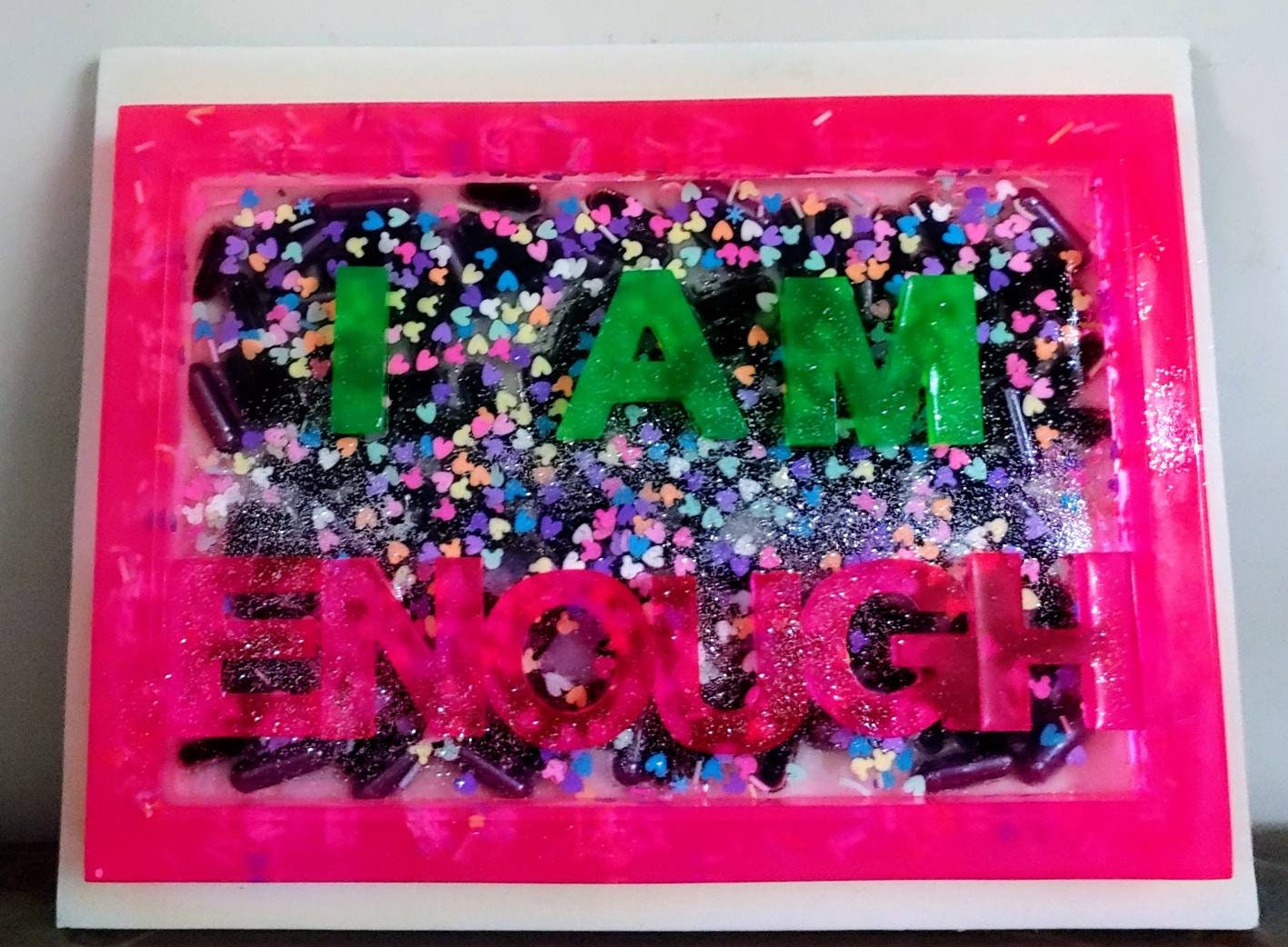 Shadow Box Wall Art Pop Art Resin Art 3D Art Office Etsy