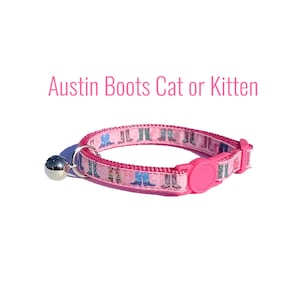AUSTIN BOOTS Cat or Kitten Collar