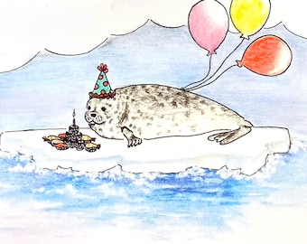 Seal-ebration Birthday Card