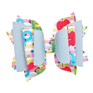 Back to School Hair Bow, Back to School Bow, Back to School Gift, School Hair Bow, School Bow, Kindergarten Bow, Toddler School Bow, Baby
