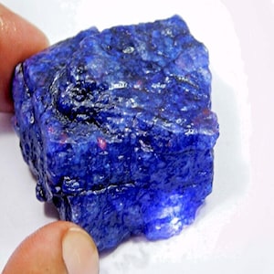 Uncut Raw Tanzanite 250–265 Ct Blue Tanzanite Raw Rough Natural Uncut Healing Earth Mined Tanzanite Loose Gemstone Raw Stone Free Shipping