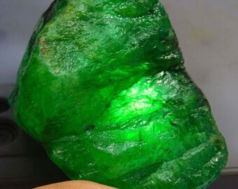 Émeraude de Colombie naturelle certifiée 400-600 carats Meilleur prix ! Émeraude naturelle brute non coupée ! Pour les surdoués