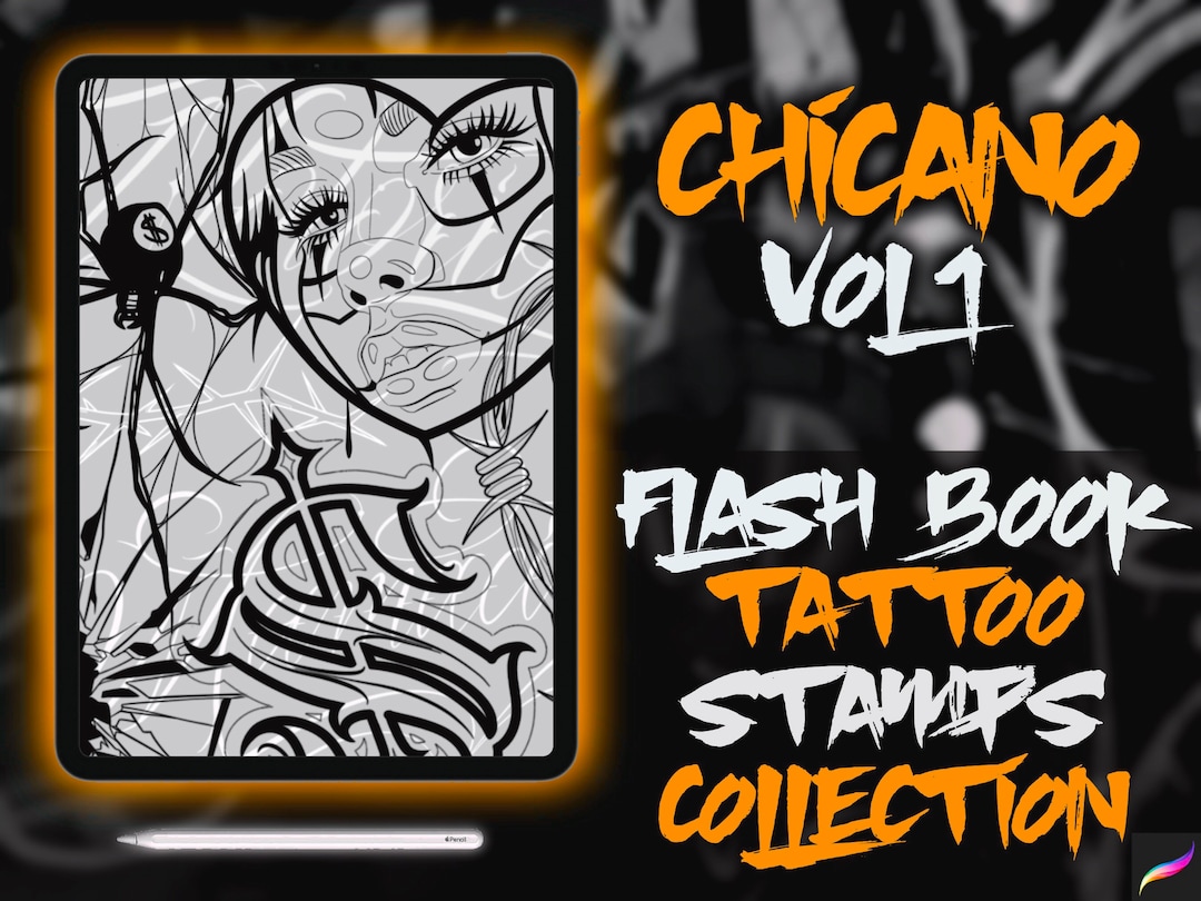 Latino Art Collection: Tattoo-Inspired Chicano, Maya, Aztec