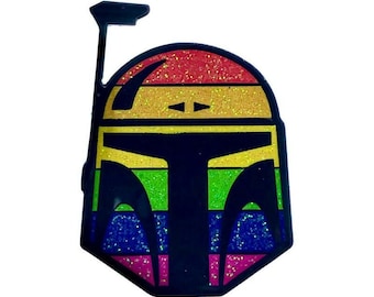 Hunter Pride Enamel Pin – LGBTQ+ Outdoors