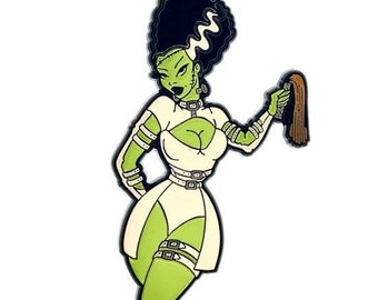 Geeky & Kinky Bride of Frankenstein Pin