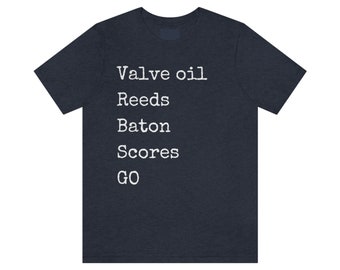 Powered By Valve Oil - Funny Band Geek Marching T-Shirt Powered By Valve Oil - Funny Band Geek Marching T-Shirt