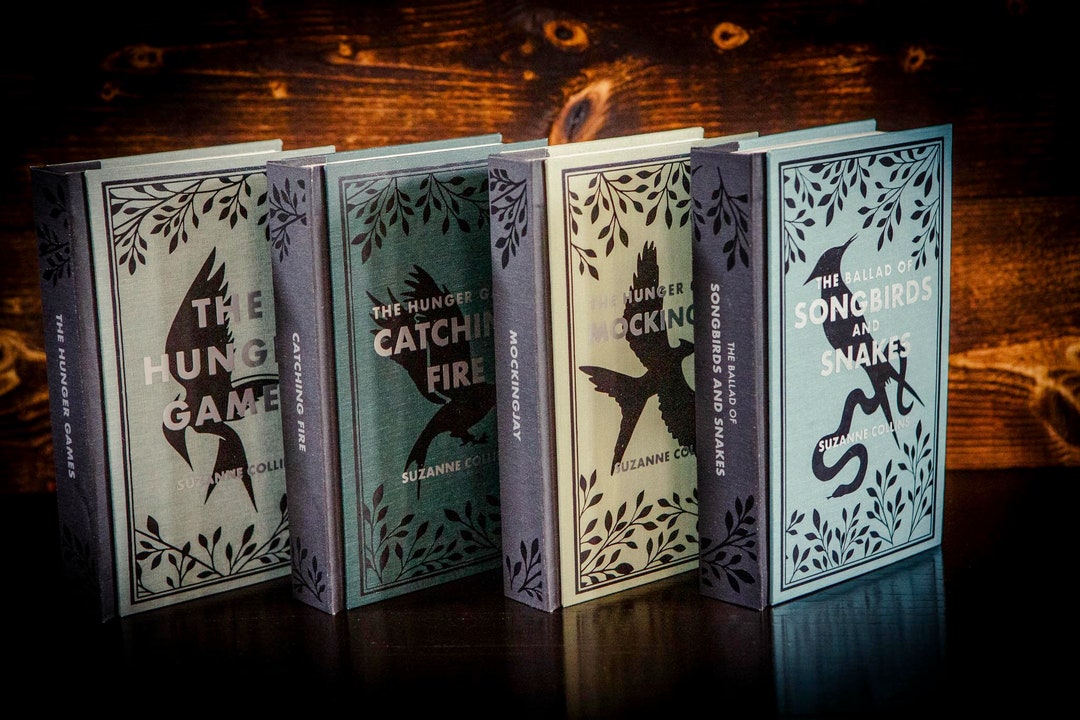 The Hunger Games Book Set by Suzanne Collins Rebound Book Set - Etsy