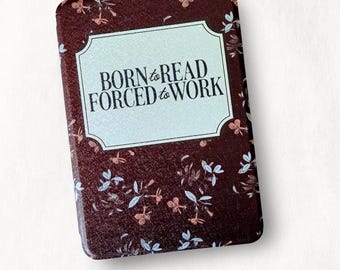 Born to Read Kindle Case, Silicone E-Reader Cover